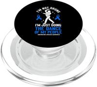 Huntingtons Disease Warrior HD Awareness PopSockets PopGrip for MagSafe