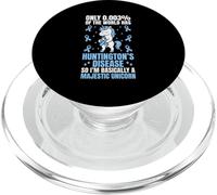 Huntingtons Disease Warrior HD Awareness PopSockets PopGrip for MagSafe