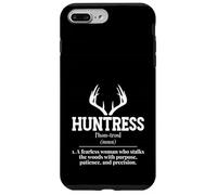 Huntress noun Outdoors Female Hunter Case for iPhone 7 Plus/8 Plus