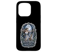 Huntress of the Night Moon Goddess Archer Greek Mythology Case for iPhone 15 Pro