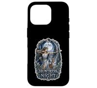 Huntress of the Night Moon Goddess Archer Greek Mythology Case for iPhone 16 Pro