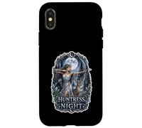 Huntress of the Night Moon Goddess Archer Greek Mythology Case for iPhone X/XS
