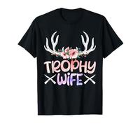 Huntress Trophy Wife Huntress Hunting Women Trophies T-Shirt