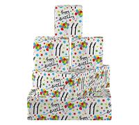 Hunts England - 5 Sheets Of 11th Birthday Fun Wrapping Paper For Boy/Girl - Includes 5 Gift Tags - Age 11 Folded Gift Wrap For Him/Her - Iconic Collection - Colourful Age Eleven Gift Wrap