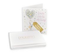 Hunts England - Boxed Contemporary Hearts Birthday Verse Card For Friend - Friends Make The World Beautiful - Milo's - For Bestie, BFF, Best Friend - Gold Foil - In Keepsake Box
