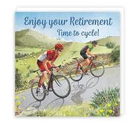 Hunts England - Road Cycling Congratulations On Your Retirement Card For Him - Hill Climb - Road Bikes - Milo's - Fun - Retirement Congratulations Card - For Friend, Colleague