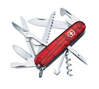 Huntsman Swiss Army Knife, Medium, Multi Tool, Camping Knife, 15 Functions, Large Blade, Bottle Opener