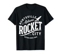 Huntsville Alabama Rocket City 1805 Vintage Travel Souvenir T-Shirt