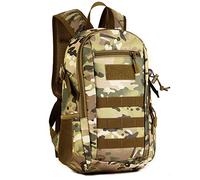 HUNTVP 12L Daypack Schoolbag Molle Backpack Small Daypack Student School Rucksack Daysack for Hiking Running Working Outdoor