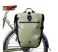 HUNTVP 27L Bike Pannier Bag Backpack Multifunctional Bicycle Bag Cycling Bicycle Rear Seat Trunk Pack Bag Bike Saddle Bag Backseat Pack Bag(Army Green)