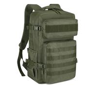 HUNTVP 30L Rucksack for Men, Tactical Backpack Military Molle Backpacks Motorcycle Daysack for Men and Women Traveling, Camping, Trekking, Work, Hiking and Outdoors (30l-army green)