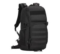 HUNTVP Military MOLLE Backpack Hunting Rucksack Gear Tactical Backpack Assault Pack 25L, Black, Travel Backpacks
