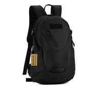 HUNTVP Military MOLLE Backpack Rucksack Gear Tactical Assault Pack Student School Bag 20L for Hunting Camping Trekking Travel, Black, 20L US