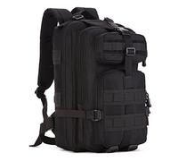 Huntvp Military MOLLE Backpack Rucksack Tactical Gear Bag Nylon Large Assault Pack For Hunting Camping Trekking Travel Black