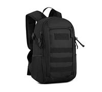 HUNTVP Small Backpack 10L 20L 30L, Tactical Military Molle Backpack Mini Rucksack, School Bag, Daypack Rucksacks for Men Women Boys Girls College, Travelling, Cycling, Hiking, Gym, Running, Outdoors