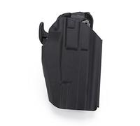 Huntvp Tactical Holster for the Right Hand, Waist Paddle Belt, Adjustable Hard Shell MOLLE Pistol Holster, Universal Gun Holder for Glock 17 / 18C / 20/21/22/37 for Hunting Airsoft