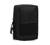 Huntvp Tactical MOLLE Phone Pouch Bag Gear Waist Belt Pack for Hunting Camping Trekking Black