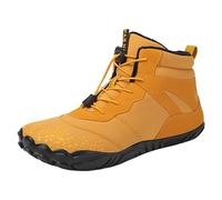 HUNYA Barefoot Boots Women Men Wide Toe Box Shoes Women Winter Trainer Shoes Minimalist Boots Women Waterproof