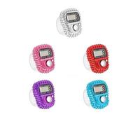 HUNYA Finger Counters Counter Clicker Counter Knitting Row Counter Electronic Finger Counter Digital Finger Counter Hand Tally Counters