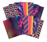 Hunydory Crafts Adorable Scorable Designer Card Packs (Neon Brights)