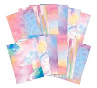 Hunydory Crafts Adorable Scorable Designer Card Packs (Rainbow WARERCOLOUR)