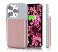 HUOBAO Battery Case for iPhone 14 Pro, 6000mAh Charging Case for iPhone 14 Pro, Protective Portable Charger Case for iPhone 14 Pro, Rechargeable Smart Extended Battery for iPhone 14 Pro, 6.1 inch