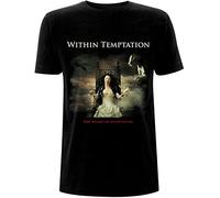 huode Men's Within Temptation 'Heart of Everything' T-Shirt Black XL