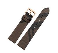 HUOJUA Plaid Pattern Leather+PU Strap 12 14 16 18 20 22mm Black Brown Bracelet Compatible With BU19384 Men And Women Watch Chain, 12mm, no gemstone
