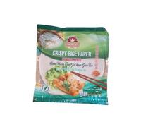 Huong Sen Crispy Rice Paper Extra Thin 22cm, 400g - Round Vietnamese Spring Roll Wrappers