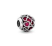 HuooNew 925 Sterling Silver Charm Sparkling Pavé Blue Snowflake Murano Blue Galaxy Charm Fit Pandora Bracelet Jewelry Gift for Women