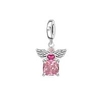 HuooNew 925 Sterling Silver Charms Couple Date Cupid Arrow Heart Charm Fit Pandora Bracelets Valentine's Day Jewellery Gifts for Women