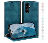 HUOUH for Samsung Galaxy A57 Wallet case with RFID Blocking PU Leather,Flip Folio Book covers,Credit Card Holder Shockproof Phone case Women Men for Samsung A57 case Teal