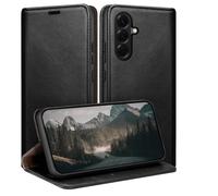 HUOUH for Samsung Galaxy A57 Wallet case with RFID Blocking PU Leather,Flip Folio Book covers,Credit Card Holder Shockproof Phone case Women Men for Samsung A57 case Black