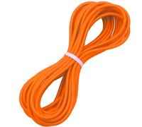 Huouo 1/4" Elastic Bungee Shock Cords, 50 Feet Marine Grade Kayak Heavy Stretch String Rope & Tie Down Trailer Straps for DIY Projects Orange