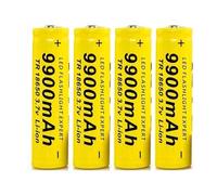HUOYALU Rechargeable Battery Pack 3.7V 9900 mAh High Capacity lithium Ions Battery, Top with Button for Package