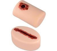 HUOYALU Simulation of Various Skin Trauma And Bleeding,Anatomical Basic Wound Packing Trainer for Medical Education