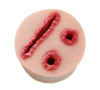 HUOYALU Trauma Wound Model, Cut And Gunshot Wound Module, Hemostasis And Suturing Practice, Simulated Silicone Real Touch for Students, Nurses