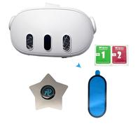 Hupaivrmrar New VR Camera Protection Lens Mirror for Meta Quest 3 Headset Front Camera Lens Glass High Definition Repair Replacement Accessory (1PCS with Tool)