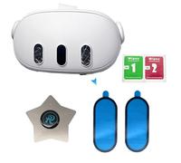 Hupaivrmrar New VR Camera Protection Lens Mirror For Meta Quest 3 Headset Front Camera Lens Glass High Definition Repair Replacement Accessory (2 PCS)