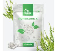Huperzine A 225mcg, 90 Capsules - Memory & Cognitive Support - Pure Ingredients, GMO & Gluten Free - GMP Certified Nootropic Supplement by Raw Powders