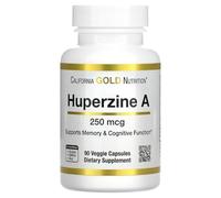Huperzine A, 250 mcg, 90 Veggie Capsules, California Gold Nutrition