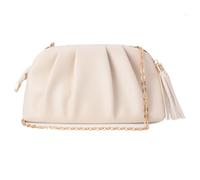 Hupifaz Soft Leather Evening Bag, Clutch Purses for Women formal, Elegant Evening Clutch for Wedding, Prom, Cocktail Party, Cream, S