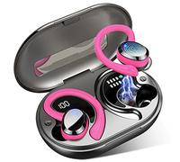 Hupoaf Wireless Headphones Bluetooth Earbuds Sport, Hi-Fi Stereo Deep Bass Earphones, 4 ENC Noise Cancelling Mic in Ear Buds, 50 Hrs USB-C IP-X7 Waterproof Headset Android iOS for Running Gym Workout