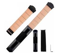 HUPYOMLER Pocket Guitar Practice Neck, 6 Fret Portable Guitar Chord Practice Tool for Beginner Easy Install