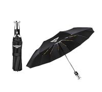 HUQAOL Windproof folding automatic umbrella, waterproof coating, rainproof automatic luxury large rainproof umbrella.For Bentley Continental GT IV 2024, 2025
