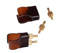 Huqin Precisions Tuner Brass Texture Extended Lifespans Easy Tool Less Installation For Optimal Tuning Accuracy Portable Chinese Violin Tuner