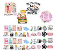 Huquary Book Enamel Pins Set Cute for Reading Lovers Bookish Lapel Brooch Cartoon Pins Book Club Gifts Funny Bookworm Backpack Decor Jewelry Gift for Reader Student Teacher Librarian Group, about 1.2