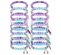Huquary Preppy Kpop Friendship Bracelets Bulk Welcome Back to School Bracelet First Day of School Gift for Student Classroom
