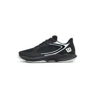 Wilson Women's Hurakn Lite Padel Shoes, Black/Ice Flow/White, 5 UK