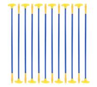 Huraoerrrr 12PCS Suction Cup Arrows, 16.54 Inch Replacement Arrows for Kids, Well-Balanced Lightweight Reusable Archery Toy Accessories, Blue